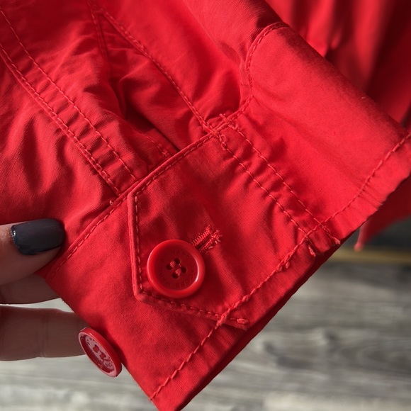 Vibrant Red Marc Jacobs Raincoat (L) - Picture 5 of 6